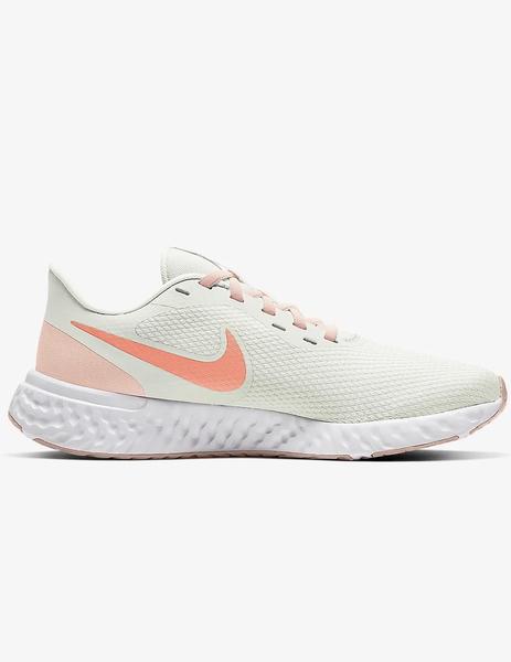 adecuado Resistente Grupo NIKE REVOLUTION 5 WMUJER RUNNING S, BEIGE/NARANJA