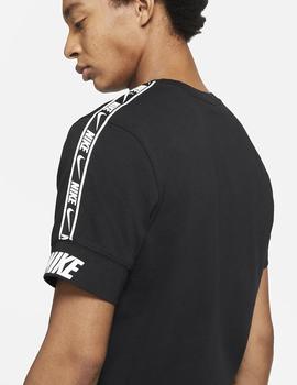 CAMISETA NIKE MANGA CORTA HOMBRE, NEGRA