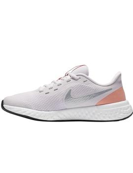 NIKE REVOLUTION 5 BIG KIDS' ZAPATILLA RUNNING, ROSA
