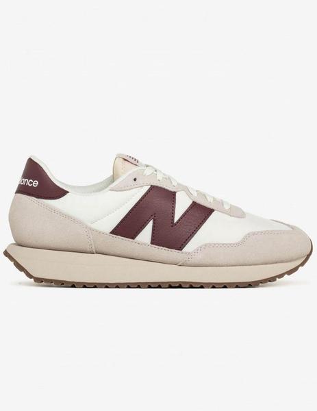 NEW BALANCE 237, HOMBRE, BEIGE/GRANATE