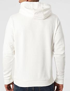 SUDADERA KAPPA DE CAPUCHA IGRAZZI, BLANCA