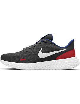 NIKE REVOLUTION 5 JUNOR NEGRO/ROJO