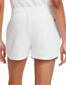 SHORT NIKE MUJER ALGODON, BLANCO