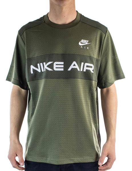 portugués Adulto en caso CAMISETA NIKE AIR MESH PARA HOMBRE, VERDE