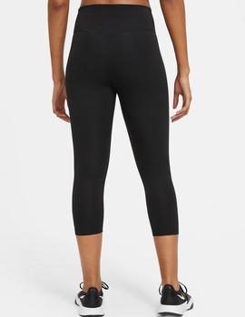MALLA NIKE ONE WOMEN'S CAPRI 7/8, NEGRA