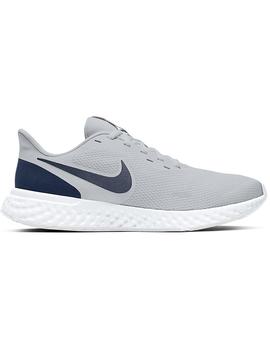 NIKE REVOLUTION 5 MEN'S, ZAPATILLA RUNNING, GRIS/M