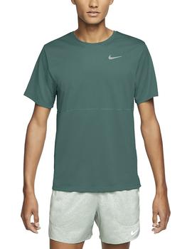 CAMISETA NIKE  MEN'S RUNNING MANCA CORTA, VERDE