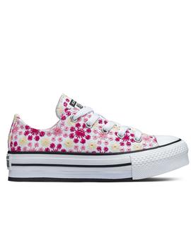 CONVERSE CHUCK TAYLOR ALL STAR EVA LIFT, FLORES