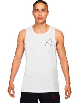 CAMISETA JORDAN JUMPMAN HOMBRE SIN MANGAS, BLANCA