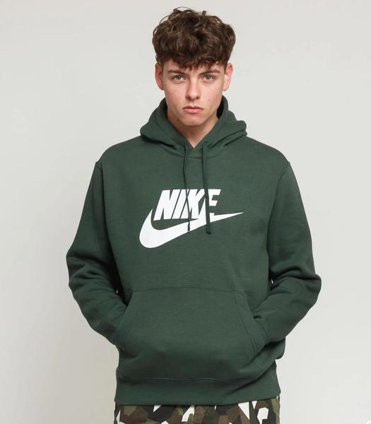 sudadera nike hombre verde