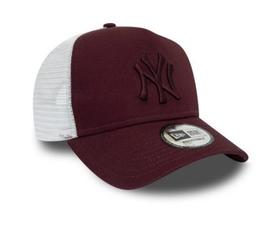 GORRA NEW ERA NEW YORK TRUCKER, GRANATE/BLANCO