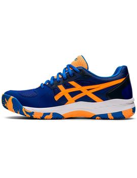 ASICS GEL-PADEL EXCLUSIVE 6 HOMBRE, MARINO/NARANJA