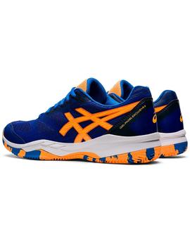 ASICS GEL-PADEL EXCLUSIVE 6 HOMBRE, MARINO/NARANJA