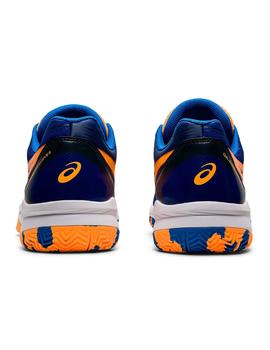 ASICS GEL-PADEL EXCLUSIVE 6 HOMBRE, MARINO/NARANJA