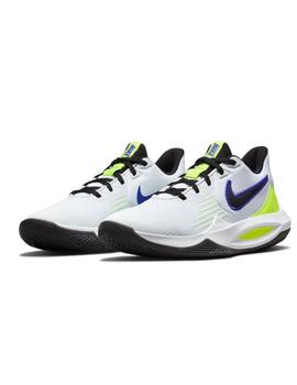 ZAPATILLA DE BALONCESTO NIKE PRECISION 5, BLANCA/NEGRO