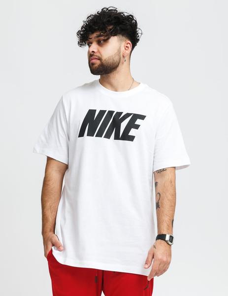 Están familiarizados Lamer Pertenece CAMISETA NIKE HOMBRE, SPORTSWEAR MANGA CORTA BLANCA