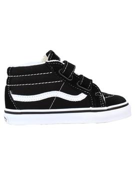 VANS TD SK8-MID REISSUE BEBÉ, NEGRA 