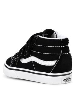 VANS TD SK8-MID REISSUE BEBÉ, NEGRA 