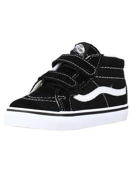 VANS TD SK8-MID REISSUE BEBÉ, NEGRA 