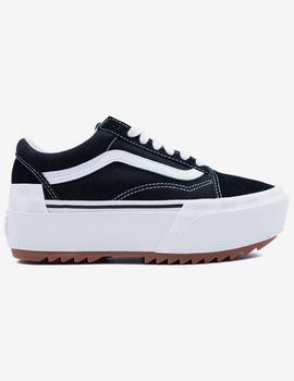 VANS UA OLD SKOOL PLATAFORMA, NEGRA