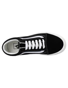 VANS UA OLD SKOOL PLATAFORMA, NEGRA