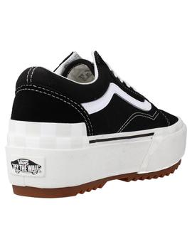 VANS UA OLD SKOOL PLATAFORMA, NEGRA