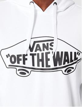 SUDADERA VANS DE CAPUCHA BLANCA