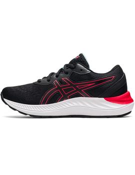 ASICS GEL-EXCITE 8 JUNIOR, NEGRA 