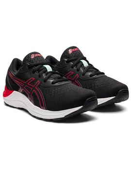 ASICS GEL-EXCITE 8 JUNIOR, NEGRA 