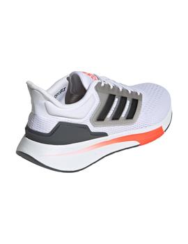 ZAPATILLA ADIDAS RUNNING HOMBRE EQ21 RUN, BLANCO