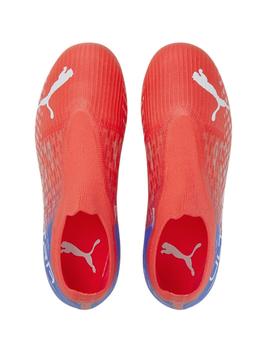 BOTA DE FÚTBOL PUMA ULTRA 3.3 MG JR SUNBLAZE