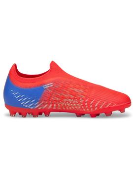 BOTA DE FÚTBOL PUMA ULTRA 3.3 MG JR SUNBLAZE