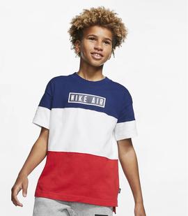 CAMISETA NIKE AIR TOP MANGA CORTA NIÑO