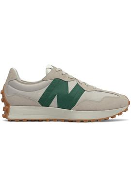 ZAPATILLA NEW BALANCE 327, GRIS/VERDE