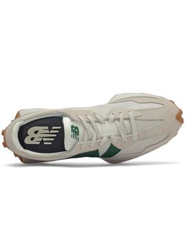 ZAPATILLA NEW BALANCE 327, GRIS/VERDE
