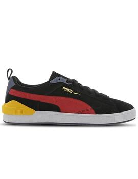 ZAPATILLA PUMA SUEDE BLOC,IVORY GLOW, NEGRO