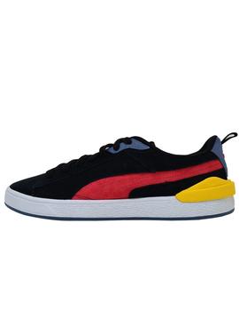 ZAPATILLA PUMA SUEDE BLOC,IVORY GLOW, NEGRO