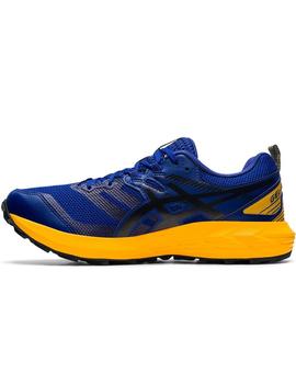 ZAPATILLA ASICS TRAIL RUNNING GEL-SONOMA 6, AZUL/AMARILLO