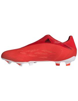 BOTA FÚTBOL  ADIDAS X SPEEDFLOW.3 LL FG, ROJA