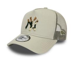 GORRA NEW ERA NEW YORK TRUCKER  HUESO/CAMUFLAJE