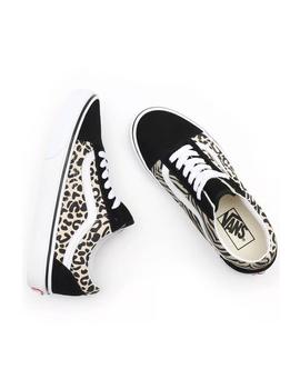 ZAPATILLA VANS UA OLD SKOOL LOW, ANIMAL PRINT