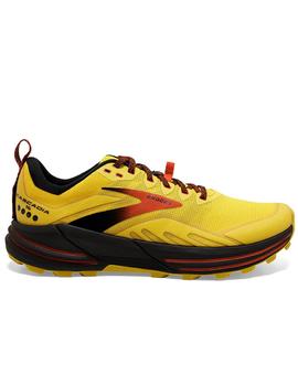 ZAPATILLA TRAIL BROOKS CASCADIA 16, AMARILLA