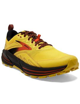 ZAPATILLA TRAIL BROOKS CASCADIA 16, AMARILLA