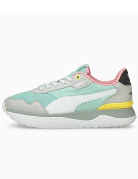 ZAPATILLA PUMA R78 VOYAGE VERDE, MUJER