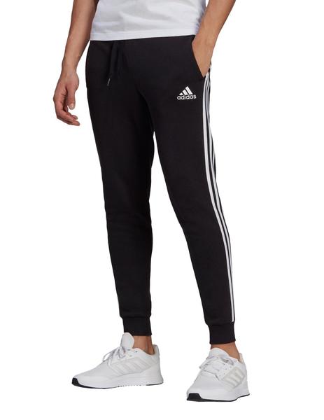 PANTALÓN LARGO ADIDAS JUNIOR CON PUÑO Y BANDAS,NEGRO