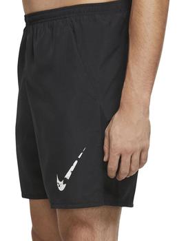 SHORT RUNNING NIKE RUN WILD RUN MEN'S 7" NEGRO