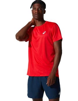 CAMISETA ASICS MANGA CORTA TRAINNING CORE ROJA