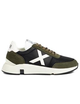 ZAPATILLA MUNICH VERSUS 08, VERDE/NEGRA