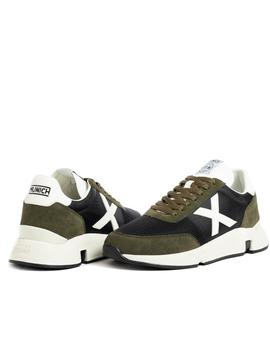 ZAPATILLA MUNICH VERSUS 08, VERDE/NEGRA