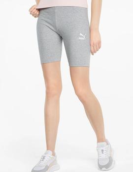 MALLA CORTA PUMA MUJER, CLASSICS GRIS